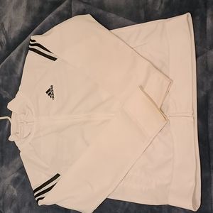 Adidas YM zippered athletic jacket
